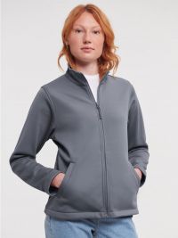 Graue Softshelljacke Damen